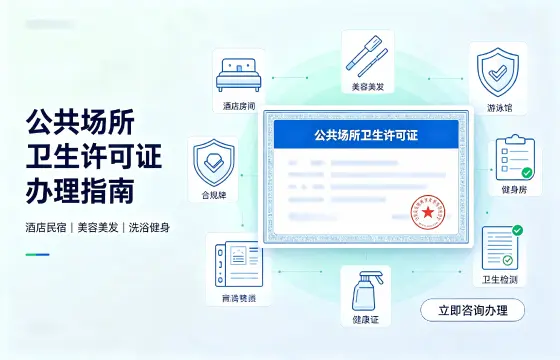 公共场所卫生许可证